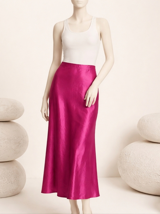 Babaton Dresses & Skirts - Babaton Vibrant Fuchsia Skirt